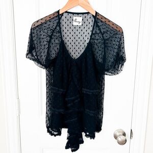 Pencey Blouse Black Size 6